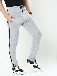 SURYA MAX  Men's Cotton Track Pants | Zipper Track Pants-thumb3