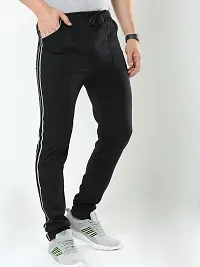 SURYA MAX  Men's Cotton Track Pants | Zipper Track Pants-thumb3