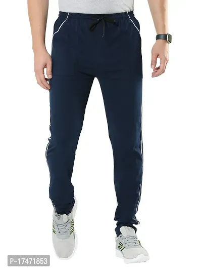 SURYA MAX  Men's Cotton Track Pants | Zipper Track Pants