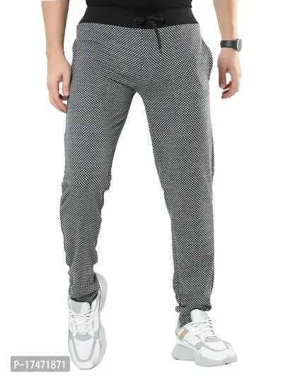 SURYA MAX  Men's Cotton Track Pants | Zipper Track Pants-thumb0