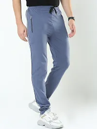 SURYA MAX  Men's Cotton Track Pants | Zipper Track Pants-thumb2