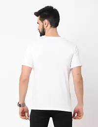 Classic Cotton Round Neck Half sleeve T- shirt For Men-thumb1