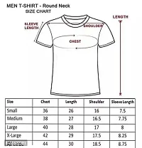 SURYA MAX Men's Polyester Round Neck Half Sleeve Dry Fit Sports Gym Tshirt-thumb1