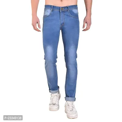 Mark Tailor Men's Slim Fit Denim Jeans - Light Blue,36