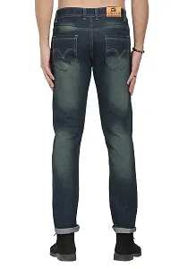 JINJLR Men's Regular Fit Denim Jeans - Dusty Grey-thumb3