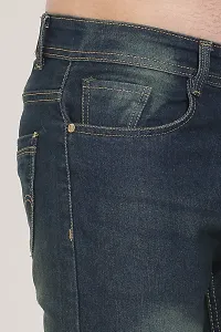 JINJLR Men's Regular Fit Denim Jeans - Dusty Grey-thumb4