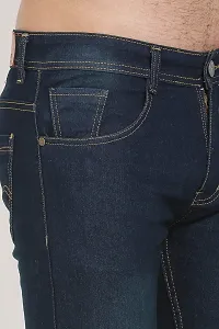 JINJLR Men's Regular Fit Jeans Blue-thumb4