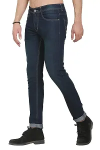 JINJLR Men's Regular Fit Jeans Blue-thumb1