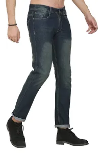 JINJLR Men's Regular Fit Denim Jeans - Dusty Grey-thumb2