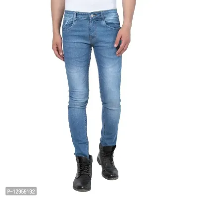 Fancy Polycotton Jeans For Men-thumb0