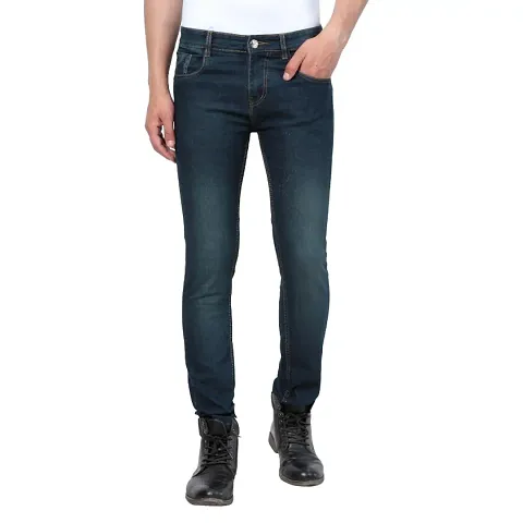 Classic Denim Solid Jeans  and Joggers For  Men