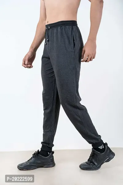 Fancy Cotton Track Pants For Men-thumb3