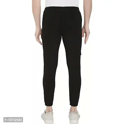 Wild Magic Men's Regular Fit Track Pants - Comfortable Athletic Joggers for Active Lifestyle-thumb3