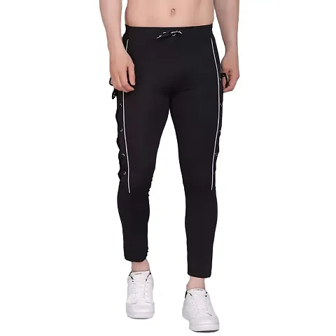 Wild Magic Men's Comfortable Regular Fit Track Pants for Workout and Casual Wear