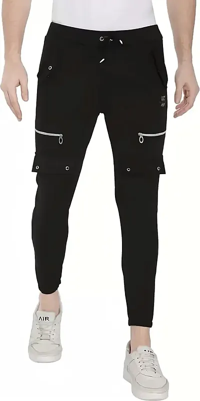 Wild Magic Classic Men's Trackpants with Regular Fit for Casual and Athletic Activities