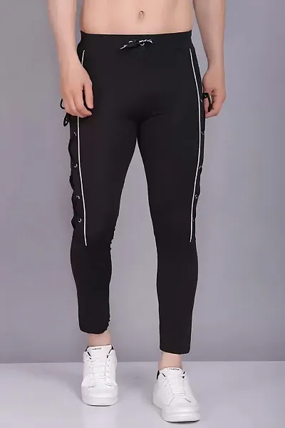 Wild Magic Classic Men's Trackpants with Regular Fit for Casual and Athletic Activities