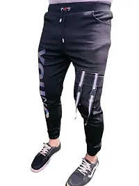 Wild Magic Men's Regular Fit Track Pants-thumb1