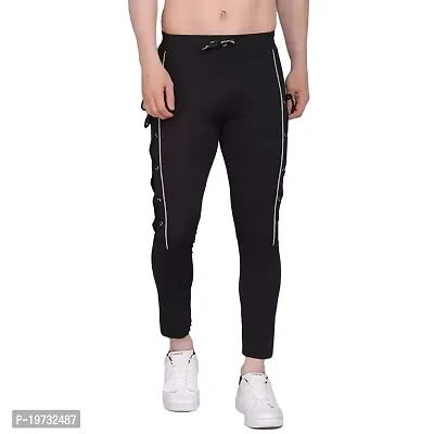 Wild Magic Men's Regular Fit Track Pants - Comfortable Athletic Joggers for Active Lifestyle