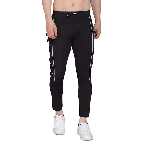 Must Have lycra track pants For Men 