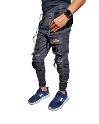 Wild Magic New Comfortable and Stylish Track Pants for Men-thumb1