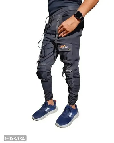 Wild Magic New Comfortable and Stylish Track Pants for Men-thumb2