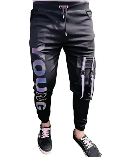 Wild Magic Men's Regular Fit Track Pants