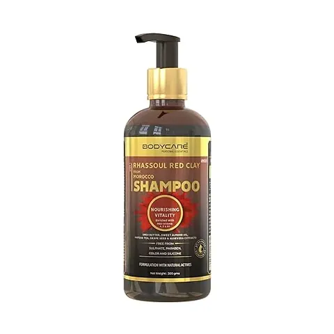 My Bodycare Red Clay Shampoo From Morocco - Enriched With Pro-Vitamin A, E And B5 - Free From Sulphate And Paraben