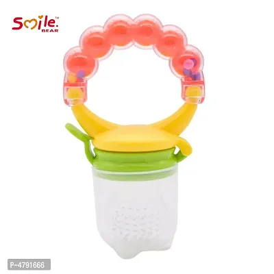 Silicone Baby Fresh Real Fruit Food Feeder/Pacifier Feeder Nibbler/Fruit Dummy Pack Of 1-thumb0