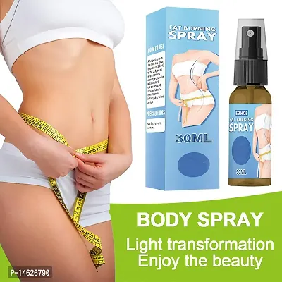 Fat Burning Spray Quick to Absorb Tighten Skin Nourishing Slimming Spray Losing Weight Massage Remover for Adult-thumb0