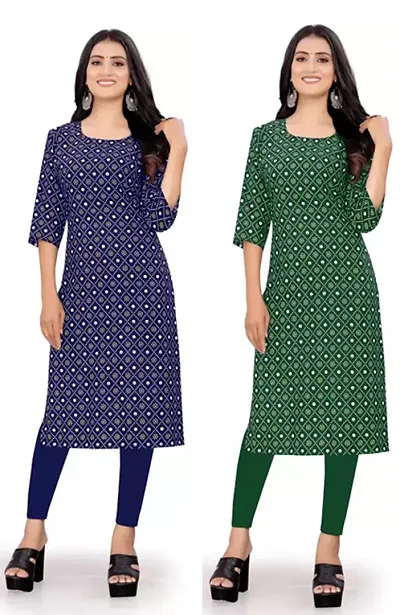 HAVY CREPE A-LINE KURTI