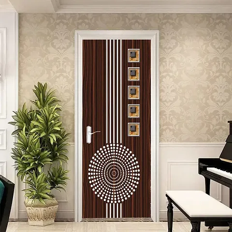 Decor Production Self Adhesive Wallpaper Wall Sticker for Door