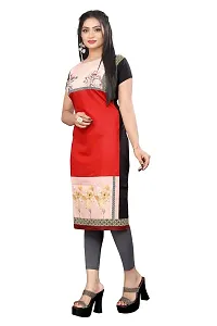 NIVAN ENTERPRISE Women's Printed Straight Kurti with Calf Length  Sleeves for Any Occasion((Multi Color)-thumb4