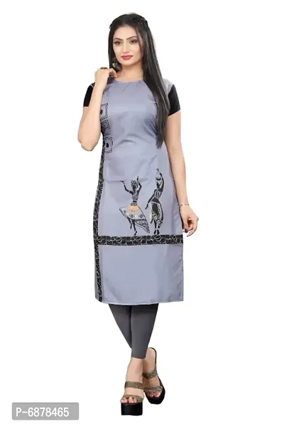 Women American Crepe Kurti-thumb0