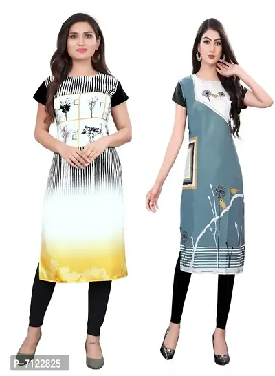 2 PCS KURTI COMBO FOR WOMEN MULTI COLOUR NIVAN