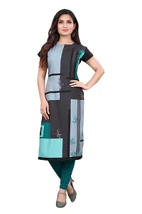 Trendy Crepe Printed  Kurta For Women Combo Pack Of 2-thumb2