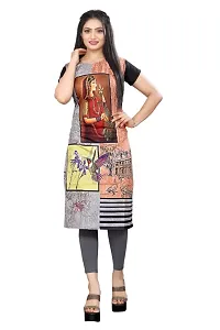 Trendy Crepe Printed  Kurta For Women Combo Pack Of 2-thumb3