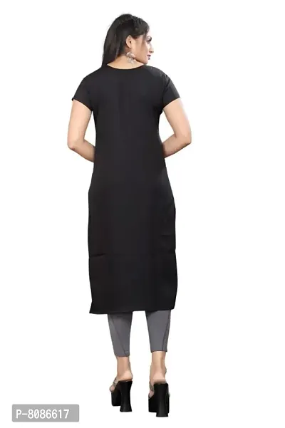 Trendy Crepe Printed  Kurta For Women-thumb3