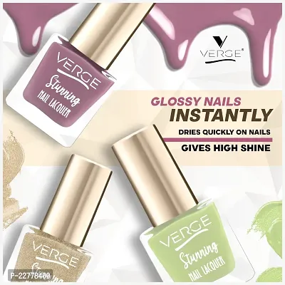 Unisex Matte Glossy Nail Polish Pack Of 12-thumb2