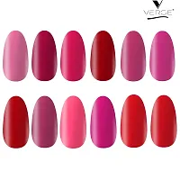 Unisex Matte Glossy Nail Polish Pack Of 12-thumb1