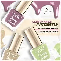 Unisex Matte Glossy Nail Polish Pack Of 12-thumb1