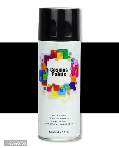 Cosmos Glossy Black Spray-400ml (Pack of 2)-thumb2