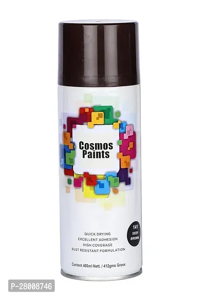 Cosmos Deep Brown Spray Paint-400ML (Pack of 2)-thumb2