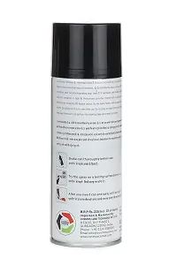 Cosmos Paints Gloss Black  Matt White Spray Paint 400 ml (Pack of 2)-thumb2