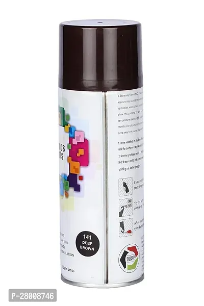 Cosmos Deep Brown Spray Paint-400ML (Pack of 2)-thumb3