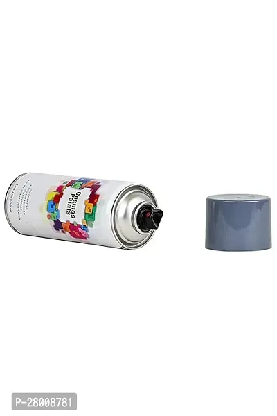 Cosmos Matt Light Grey Spray Paint-400ml (Pack of 2)-thumb3