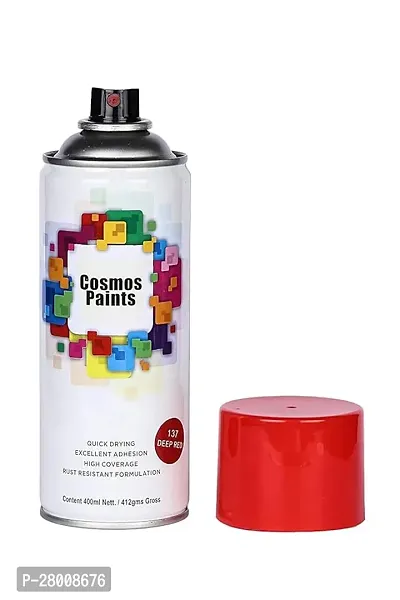 Cosmos Paints Anti Rust Brown  Deep Red Spray Paint 400 ml (Combo of 2)-thumb2