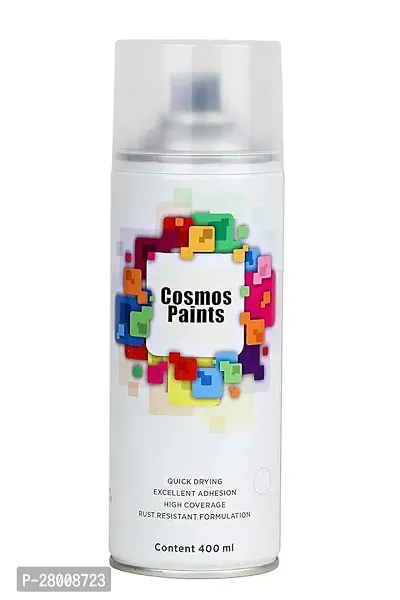 Cosmos Paints Spray Paint Clear Lacquer  Gloss Black 400ml(Combo of 2)-thumb3