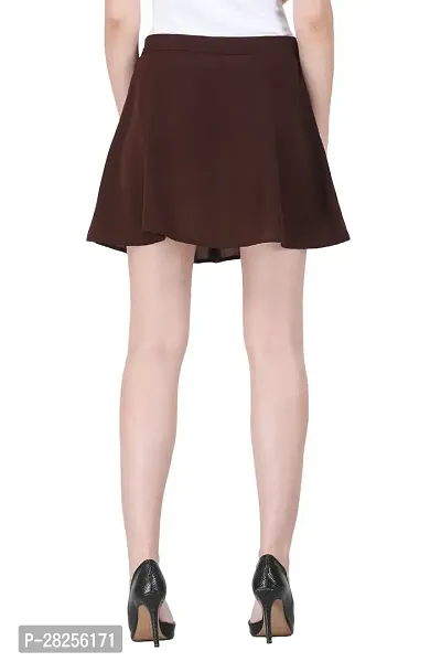 Stylish Crepe Skirt For Women-thumb2