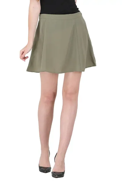 Stylish Crepe Skirt For Women