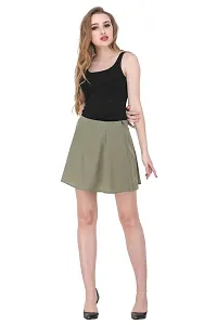 Stylish Crepe Skirt For Women-thumb2